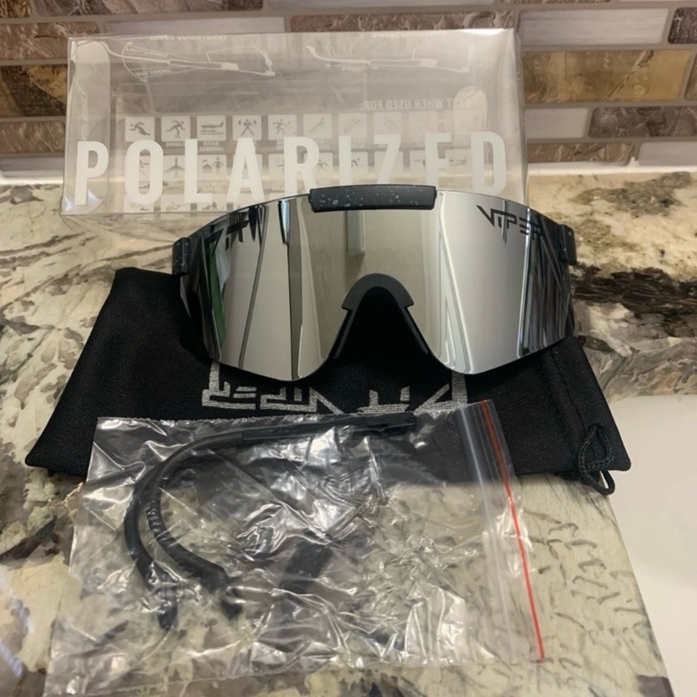 ❇️V08 Pit Style Polarized Sunglasses Driving Sports Outdoor, Pit Viper Theme